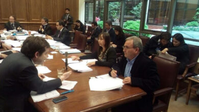Photo of Onceaba Sesión Comisión Obras Públicas del Senado
