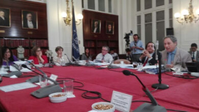 Photo of Participacion en Comision de Recursos Hidricos del Senado
