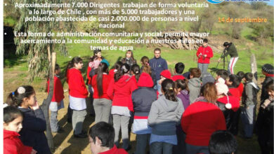 Photo of 14-09-2018, Fenapru Chile se adhiere al Día de la Gestión Comunitaria del Agua